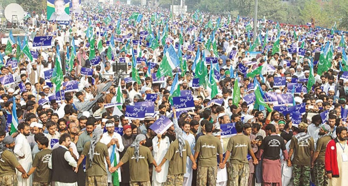 جماعت اسلامی کا اتوار سے حکومت کے خلاف تحریک چلانے کا فیصلہ