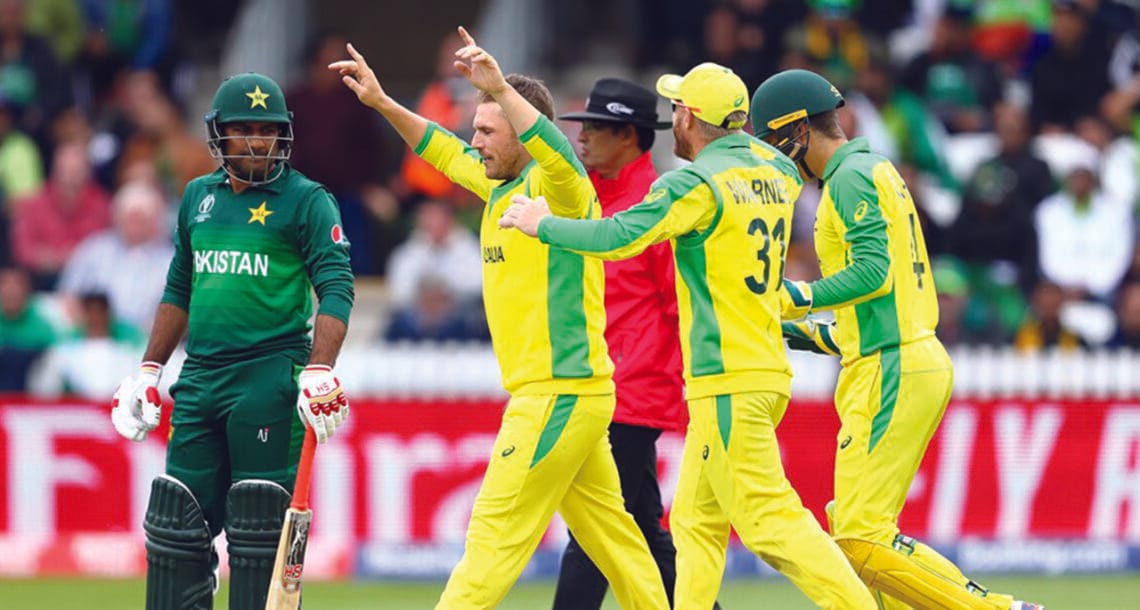 آئی سی سی ورلڈ کپ 2019: آسٹریلیا سے پاکستان کو 41 رنز سے شکست