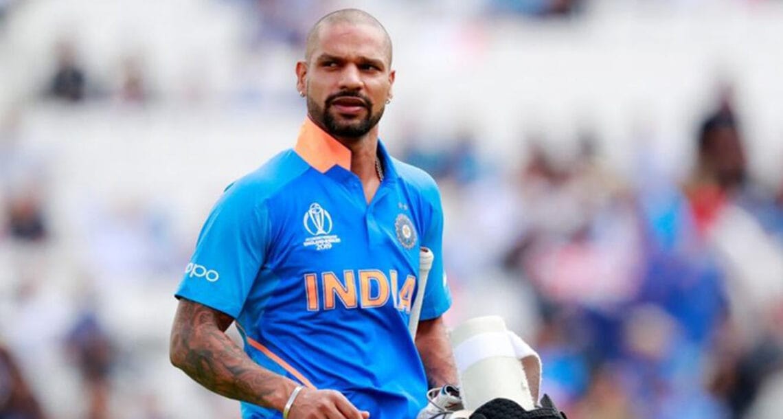 بھارتی اوپنر شیکھر دھون انگوٹھے کی انجری کے باعث ورلڈکپ سے باہر