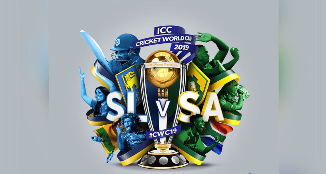 آئی سی سی ورلڈکپ 2019: جنوبی افریقا کیخلاف ٹاس جیت کر سری لنکا کی بیٹنگ جاری