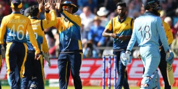 آئی سی سی ورلڈ کپ 2019: ورلڈ کپ فیورٹ انگلینڈ کو سری لنکا کے ہاتھوں 20 رنز سے شکست