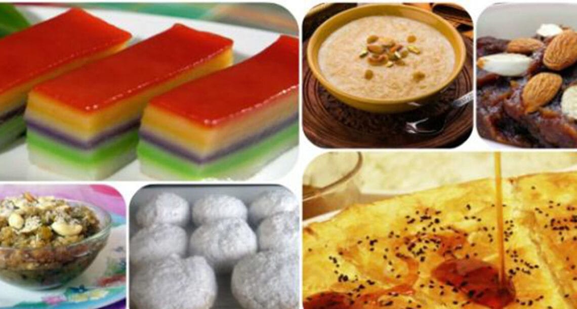 عید الفطر اور مختلف ممالک کے لذیذ کھانے