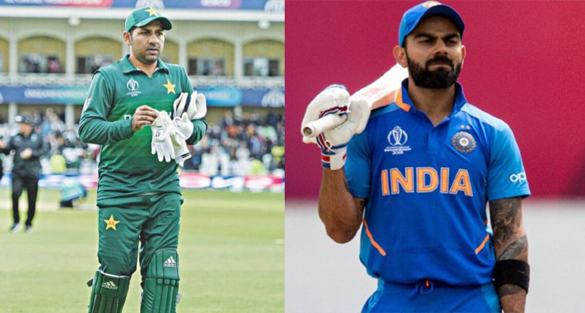 کرکٹ ورلڈ کپ میں پاکستان اور بھارت کے درمیان اب تک کھیلے گئے میچز