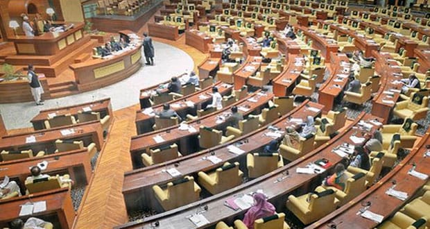 آصف زرداری کی گرفتاری کے خلاف قراداد کثرت رائے سے منظور۔