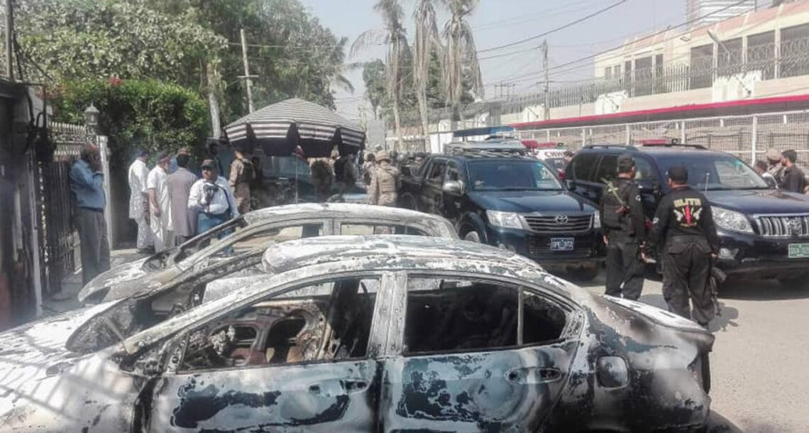 چینی قونصل خانے پر حملے کے مرکزی ملزم گرفتار