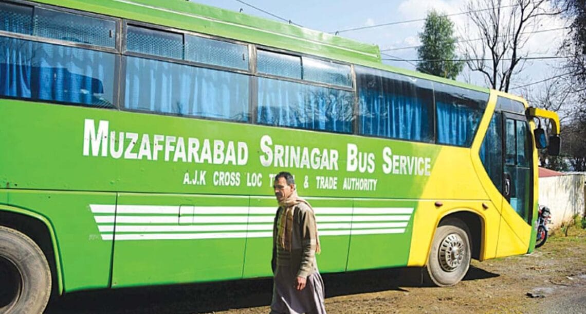 بھارتی حکومت کا سری نگر مظفر آباد بس سروس بحال کرنے سے انکار