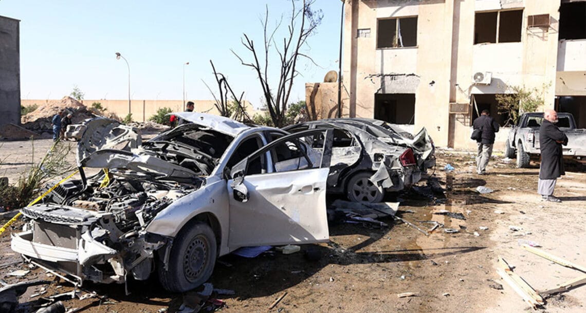 لیبیا میں تارکین وطن کے حراستی مرکز پر فضائی حملے میں 40 سے زائد افراد جاں بحق