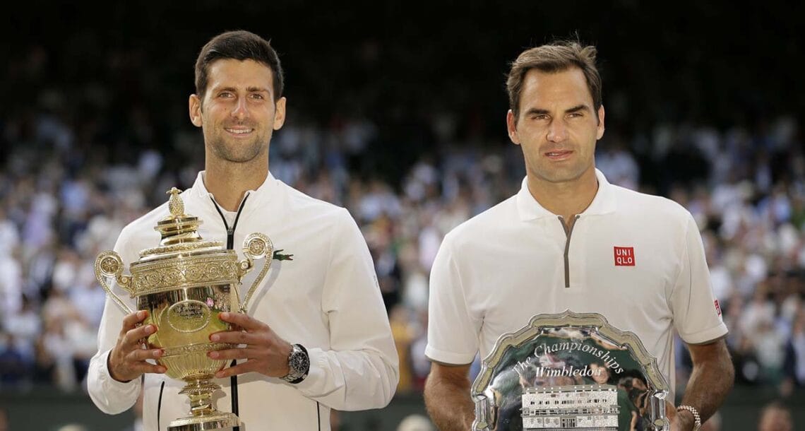 ومبلڈن مینز سنگلز فائنل: نووک جوکووک نے راجرفیڈرر کو شکست دیکر تیسرا گرینڈ سلم اپنے نام کرلیا