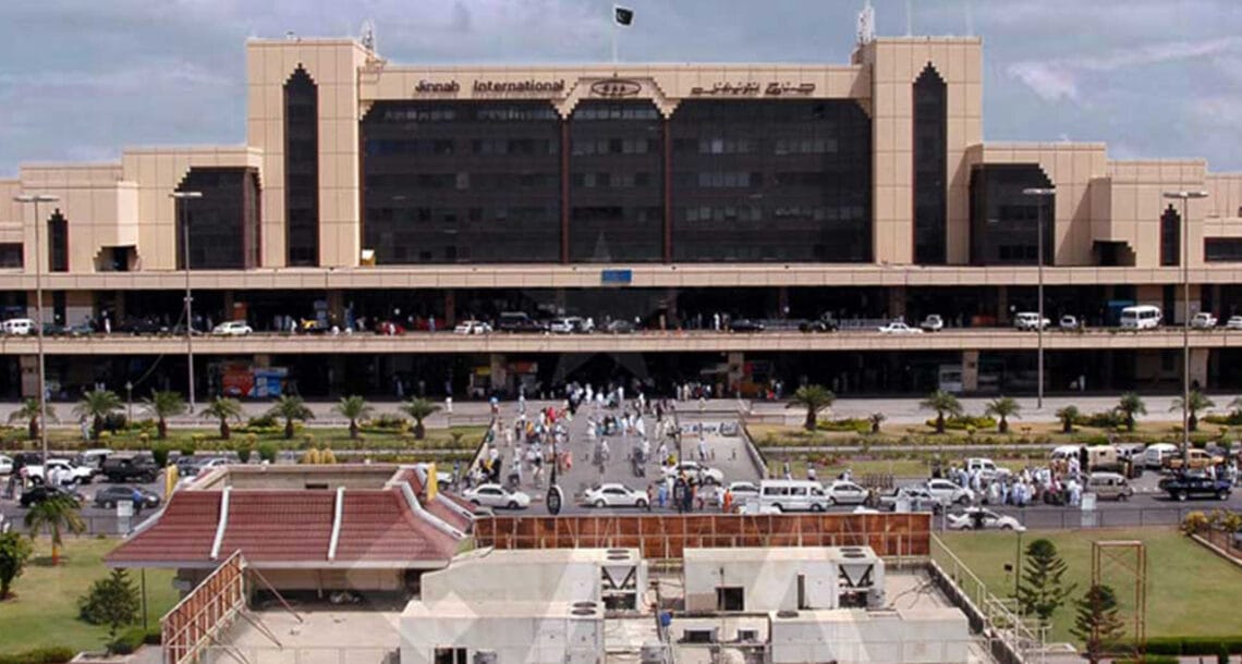 جناح ٹرمینل پرگاڑیوں کی تلاشی لینے والا اسکینر تکنیکی خرابی سے ناکارہ ہونے کا انکشاف