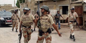 لیاری میں رینجرز کی کاروائی، بڑی تعداد میں اسلحہ برآمد