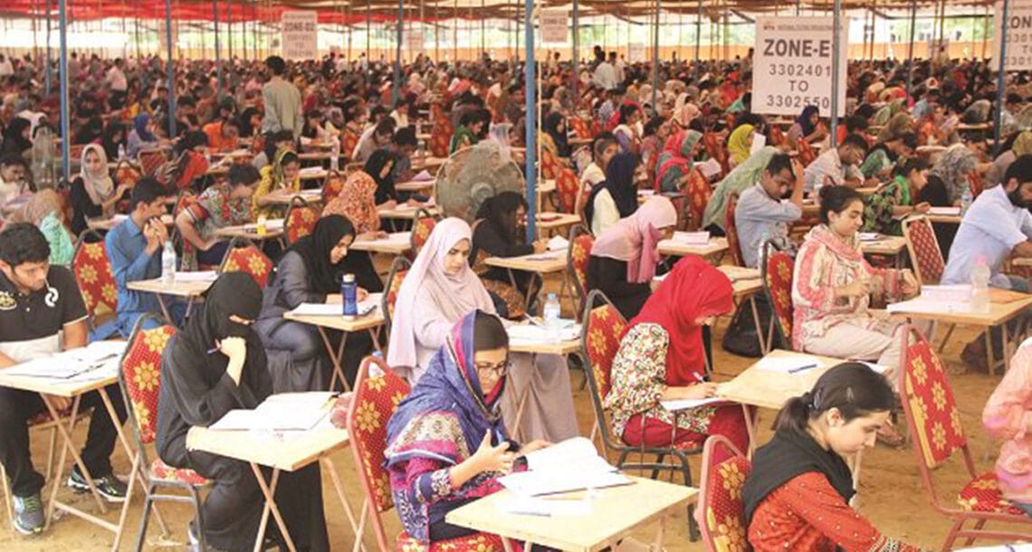 ایم بی بی ایس کے انٹری ٹیسٹ کے لیے پری میڈیکل مین کم از کم 70 فیصد مارکس لازمی قرار