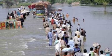 ستلج اور دریائے سندھ میں پانی کے بہاوٴ میں مسلسل اضافہ، 33 دیہات زیر آب