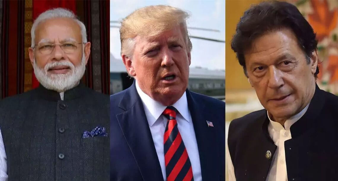 امریکی صدر کی وزیر اعظم عمران خان اور بھارتی وزیر اعظم سے ٹیلیفونک رابطہ