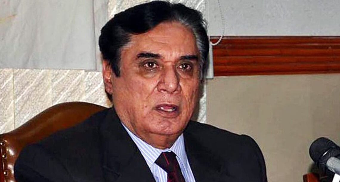 چئیرمین نیب کا جعلی بینک اکاؤنٹس کیس کی تحقیقات پر اظہار اطمینان