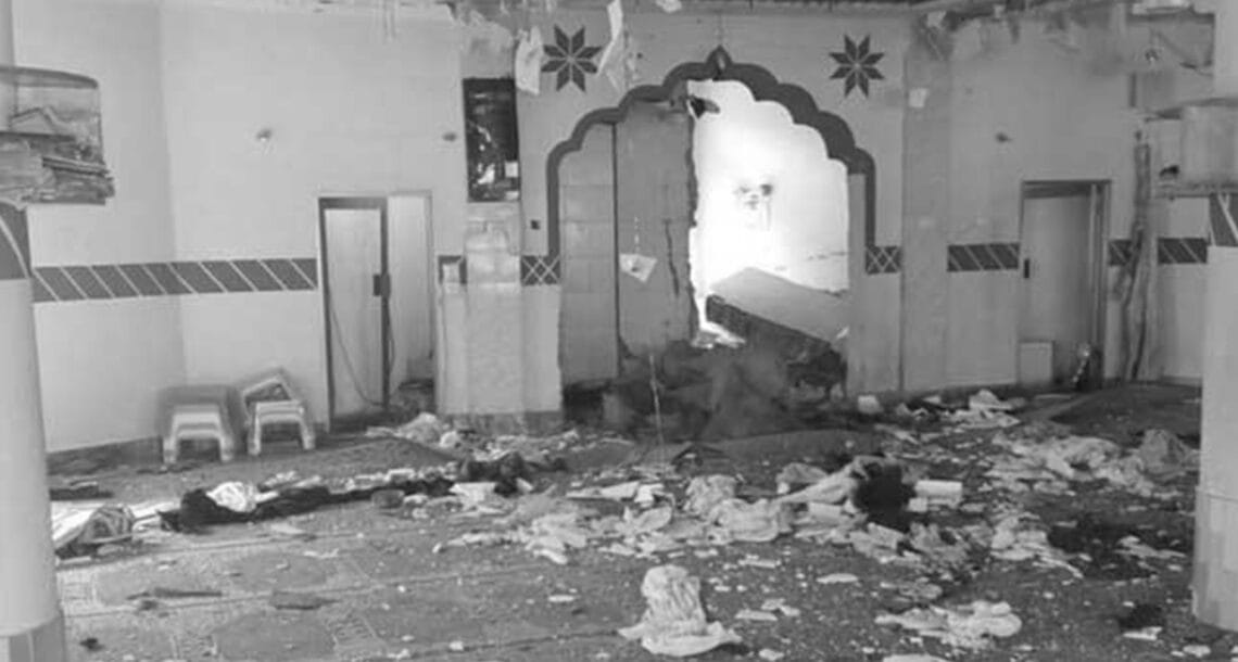 کوئٹہ میں مسجد میں دھماکہ، 4 افراد شہید 12 زخمی
