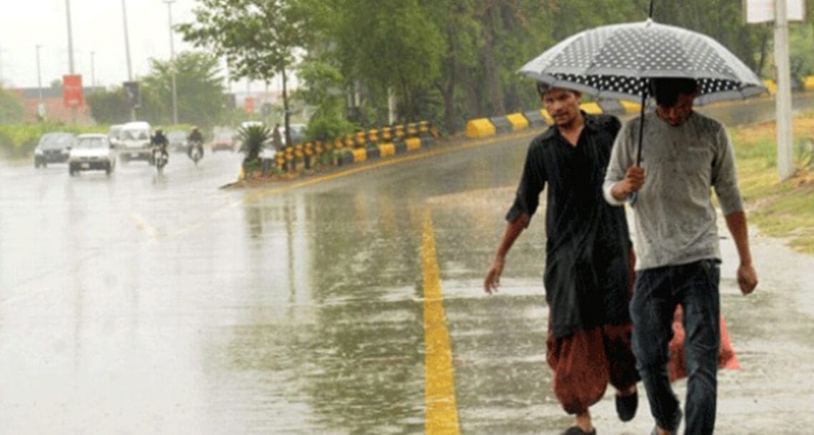 جڑواں شہروں سمیت ملک کے کئی علاقوں میں بارش