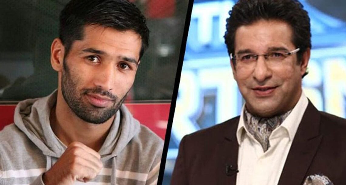پاکستانی باکسر محمد وسیم کی پذیرائی نہ ہونے پر سابق کپتان وسیم اکرم خاصے مایوس