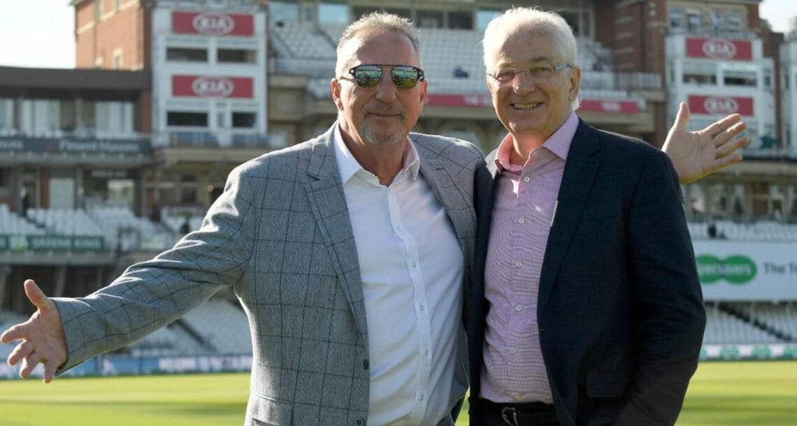 لیجنڈری کمنٹٹرز آئیان بوتھم اور ڈیوڈ گوور کا بیس سال بعد ریٹائرمنٹ کا اعلان