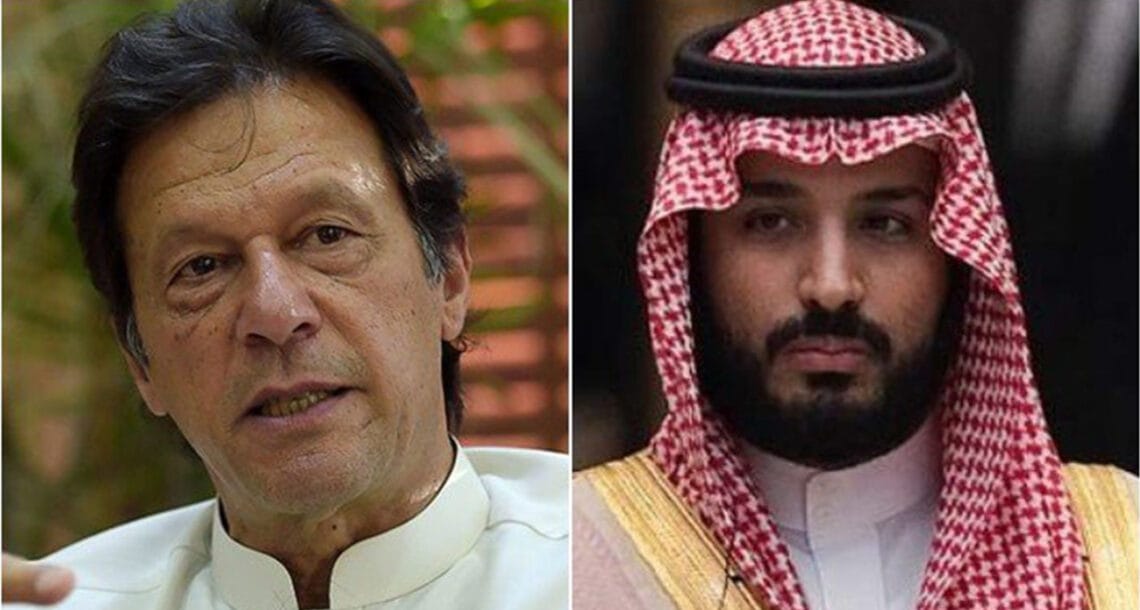 وزیراعظم عمران خان کی سعودی ولی عہد سے ٹیلی فونک رابطہ