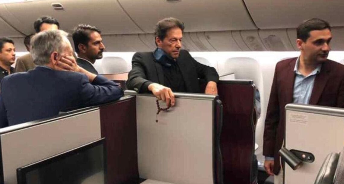 وزیراعظم کے طیارے میں فنی خرابی، لینڈنگ میں مشکلات کا سامنا