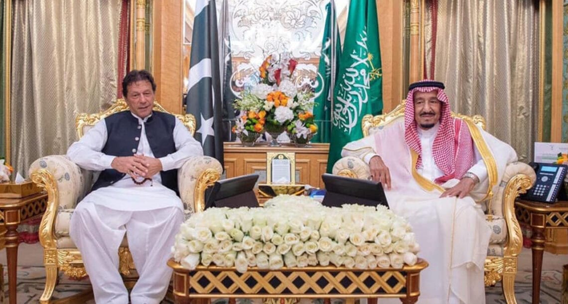 وزیر اعظم کی سعودی فرماں روا  شاہ سلمان بن عبدالعزیز سے ملاقات