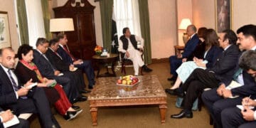 وزیراعظم عمران خان کی زلمے خیل زاد سے ملاقات