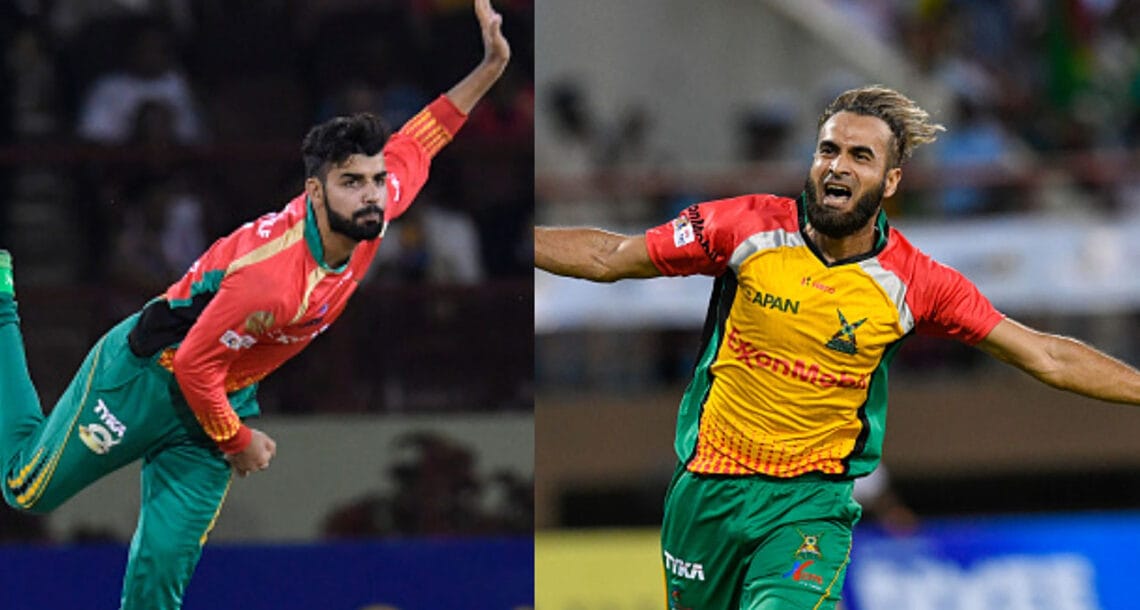 سی پی ایل: گیانا ایمیزون واریئرز نے شاداب خان کی جگہ عمران طاہر کی خدمات حاصل کرلی