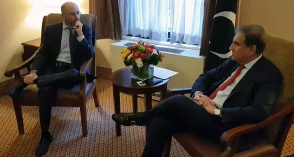 وزیر خارجہ کی انٹرنیشنل کرائسس گروپ کے صدر سے ملاقات