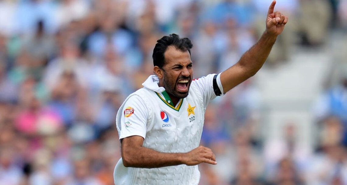 فاسٹ بولر وہاب ریاض غیر معینہ مدت تک کے لیے ٹیسٹ کرکٹ دوری اختیار کرلی