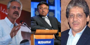 میئرکراچی کی دبئی میں پرویز مشرف اور عشرت العباد سے ملاقات، کراچی کی صورتحال پر بات چیت