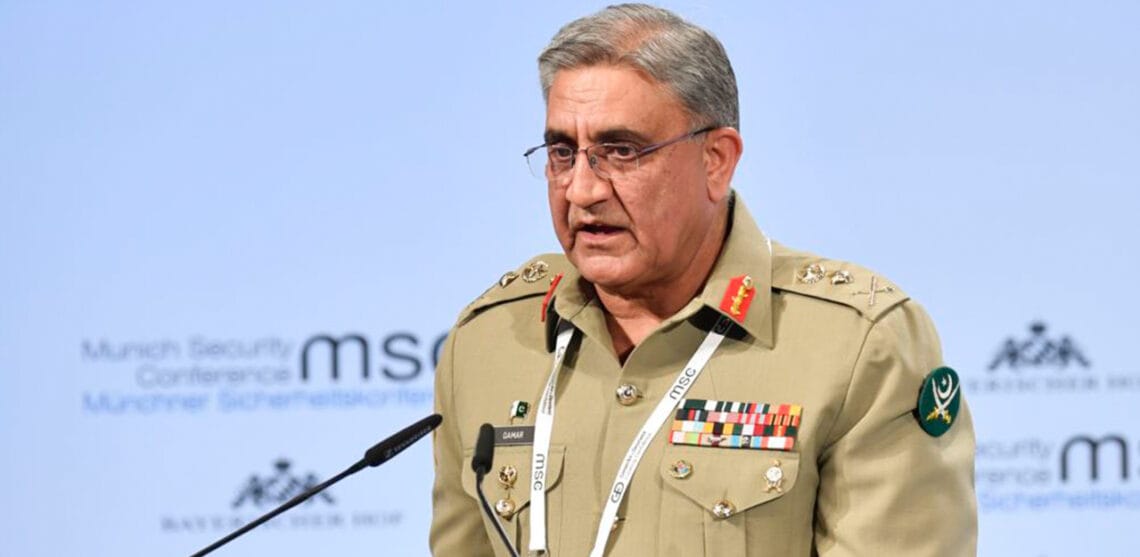 پاکستان امن کا منتظرہے لیکن اصولوں یاقومی وقار پر کوئی سمجھوتہ نہیں کیا جائے گا۔ آرمی چیف