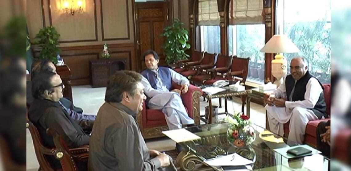 وزیر اعظم کی چاروں صوبوں کے گورنروں سے ملاقات