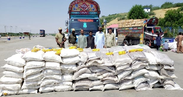 پاکستان کوسٹ گارڈز کی کارروائی، چرس، چھالیہ اور انڈین گٹکا برآمد