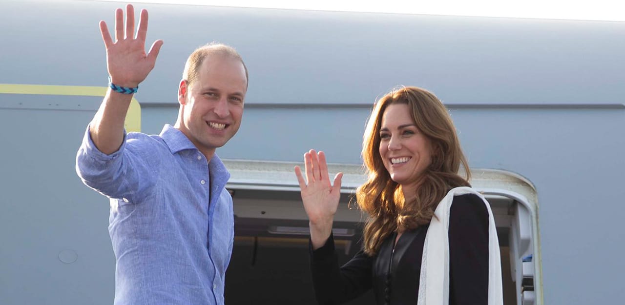 برطانوی شاہی جوڑا پاکستان کا 5 روزہ دورہ مکمل کرنے کے بعد وطن واپس روانہ