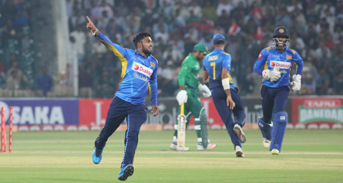 سری لنکا نے پاکستان کو دوسرے ٹی ٹوئنٹی میں آؤٹ کلاس کرکے سیریز اپنے نام کرلی