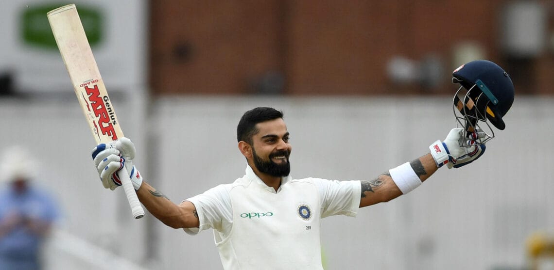 ویرات کوہلی ٹیسٹ کرکٹ میں 7000 رنز بنانے والے چوتھے تیزترین بیٹسمین