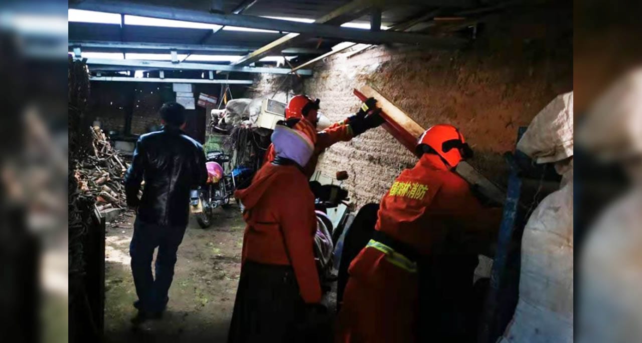 چین کے صوبہ گانسو میں 5.7شدت کا زلزلہ