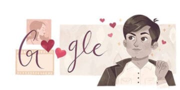 گوگل ڈوڈل آج  پاکستانی چاکلیٹی ہیرو وحید مراد کے نام