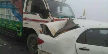 ملک کے مختلف شہروں میں ٹریفک حادثات،7 افراد جاں بحق، 14 زخمی۔