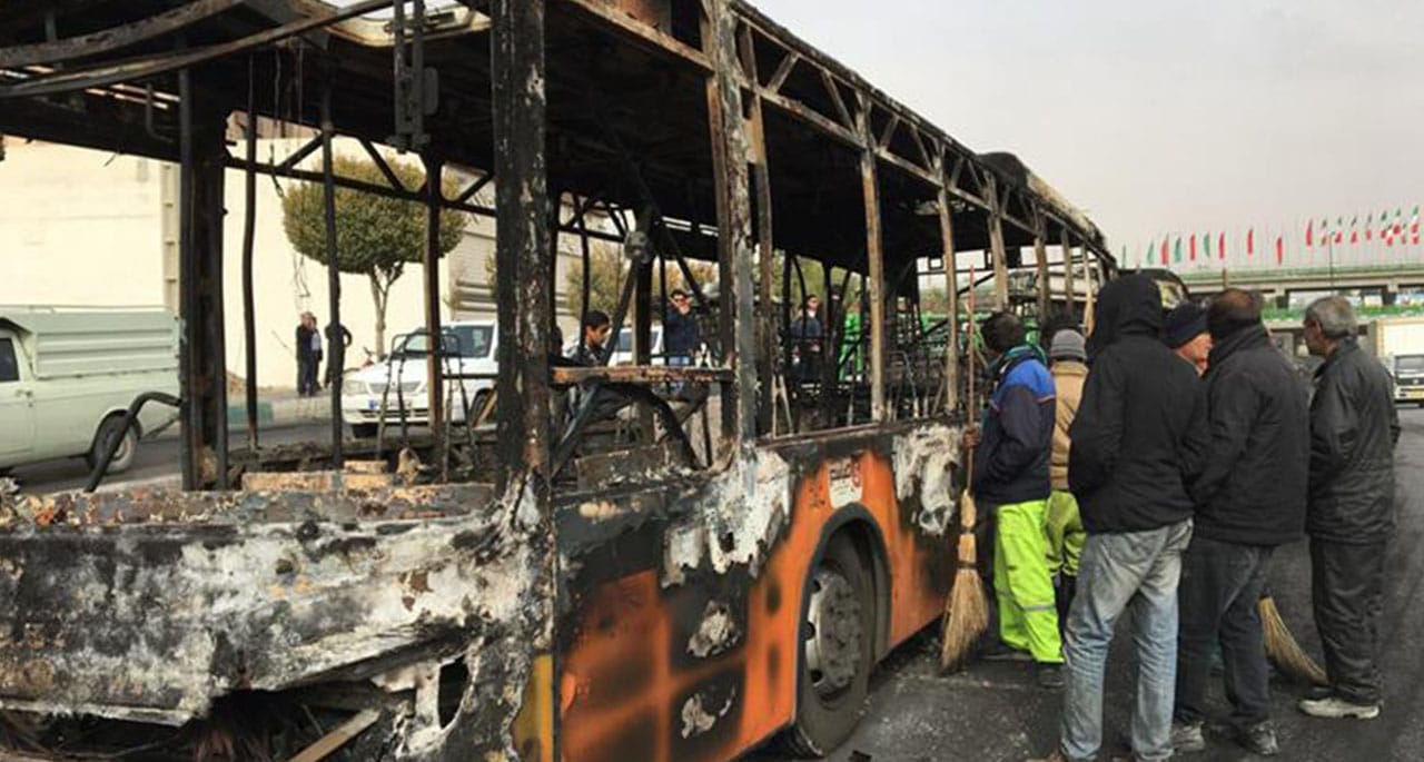 ایران میں پٹرول کی قیمتوں میں اضافے کے خلاف احتجاج، 36 افراد ہلاک