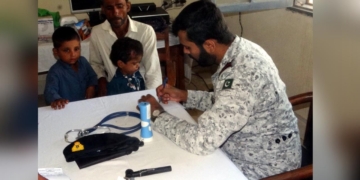 پاک بحریہ کا فاونڈیشنز کے تعاون سے مفت میڈیکل اور آئی کیمپ کا انعقاد