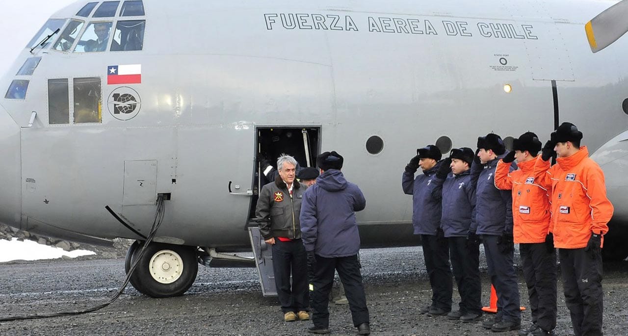 چلی کی فضائیہ کا طیارہ انٹارکٹکا جاتے ہوئے 38 لوگ لاپتہ