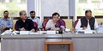 الیکشن کمیشن کے ارکان کی تقرری کے لئے پارلیمانی کمیٹی کا ان کیمرہ اجلاس جاری