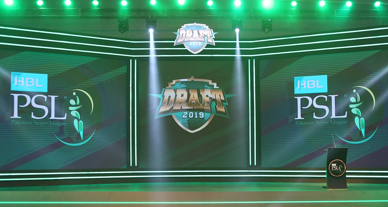 پی ایس ایل 5 کے لیے کھلاڑیوں کی ڈرافٹگ کا عمل مکمل