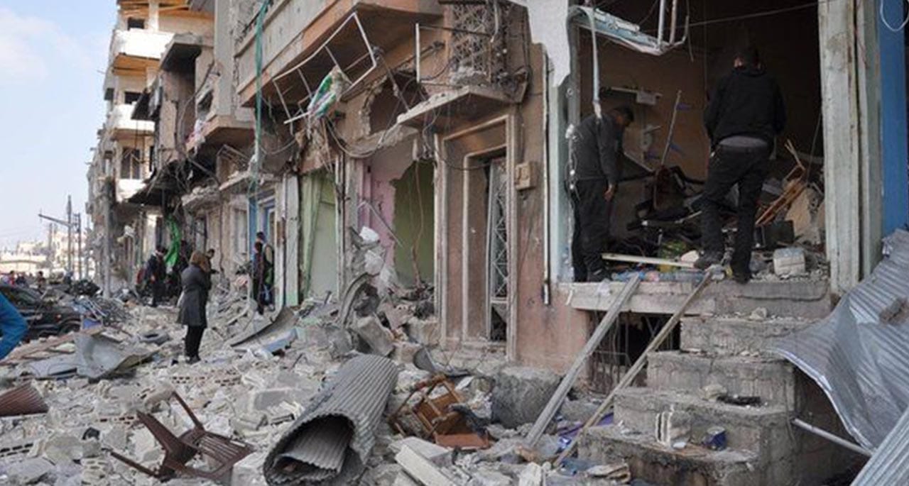 شام میں اتحادی افواج کا اسکول اور بازار پر فضائی حملے، 20 افراد ہلاک