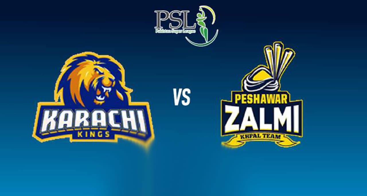 پشاور زلمی کا کراچی کنگز کے خلاف ٹاس جیت کر فیلڈنگ کا فیصلہ