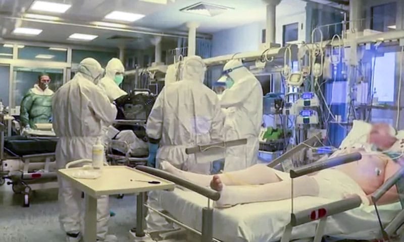 کورونا وائرس نے اٹلی میں تباہی مچا دی۔