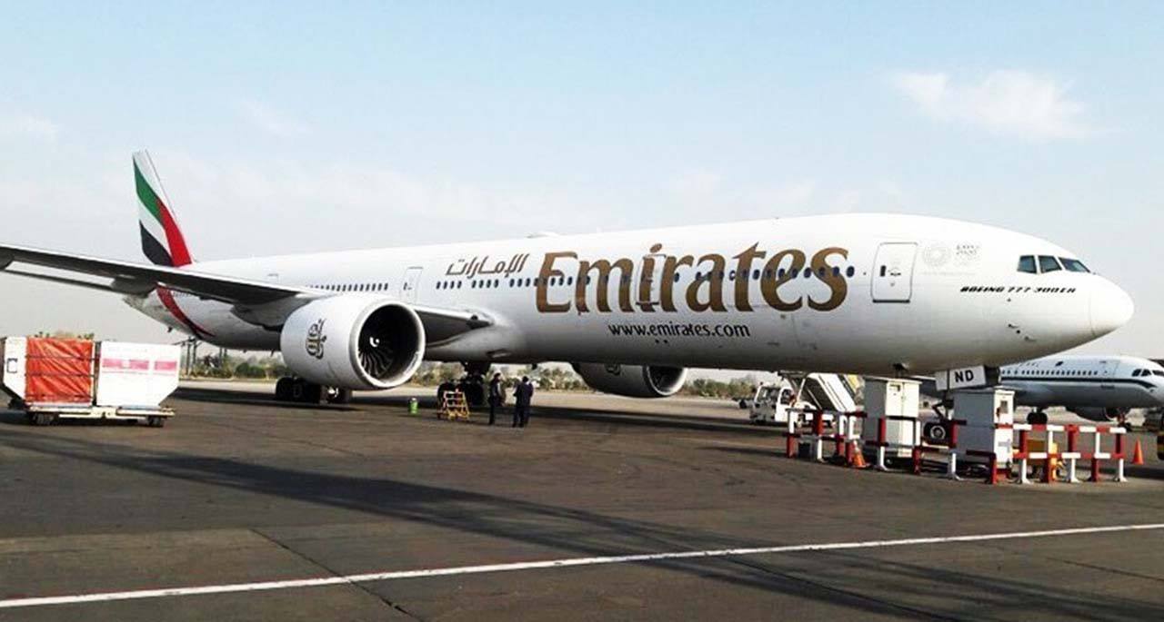 ایمریٹس ایئر لائن کا پاکستان کیلئے فضائی آپریشن عارضی طور پر معطل۔