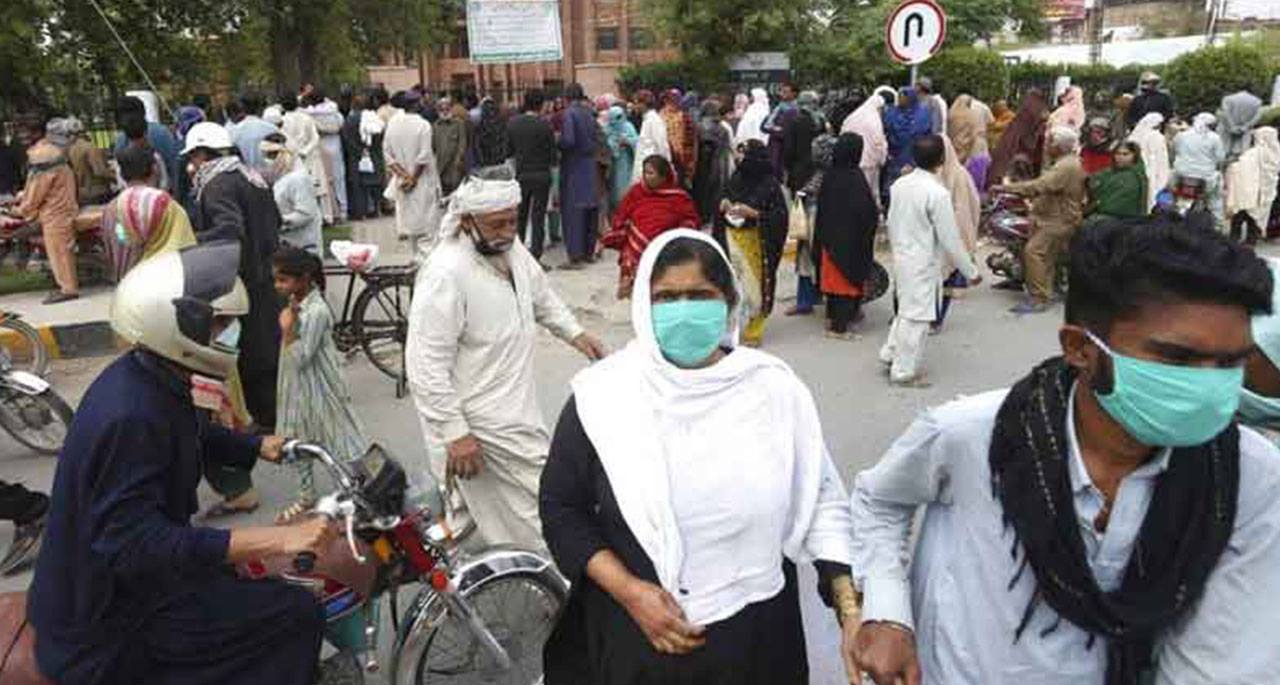 پاکستان میں کوروناوائرس سے 2لاکھ 43 ہزار599 افراد متاثر۔