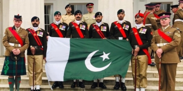 پاکستان آرمی نے برطانیہ میں فوجی مقابلہ جیت لیا